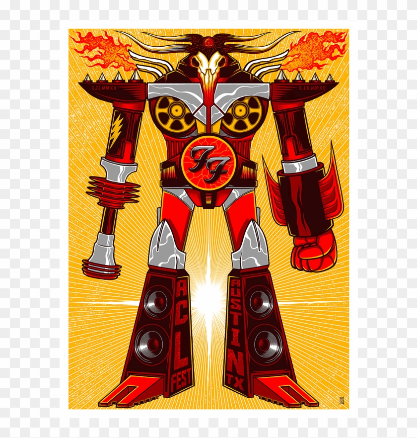 Foo Fighters Break A Leg Tour Posters Clipart #4297607