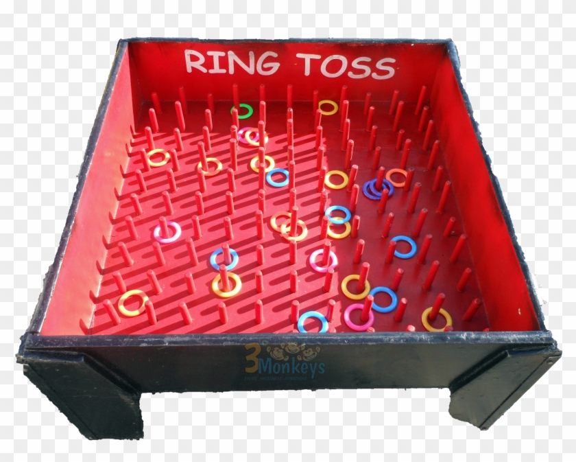 Above View Of Oversized Ring Toss Game - Board Game Clipart #4297868