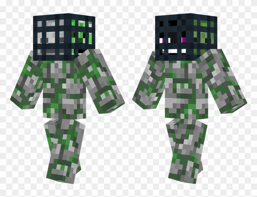 Mob Spawner - Minecraft Skin Mobs Clipart