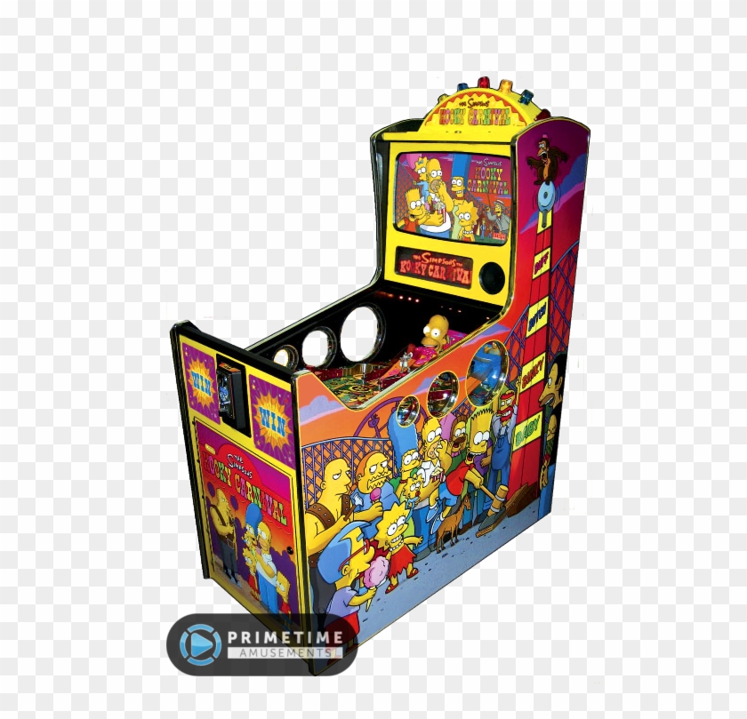 The Simpsons Kooky Carnival - Simpsons Kooky Carnival Machine Clipart