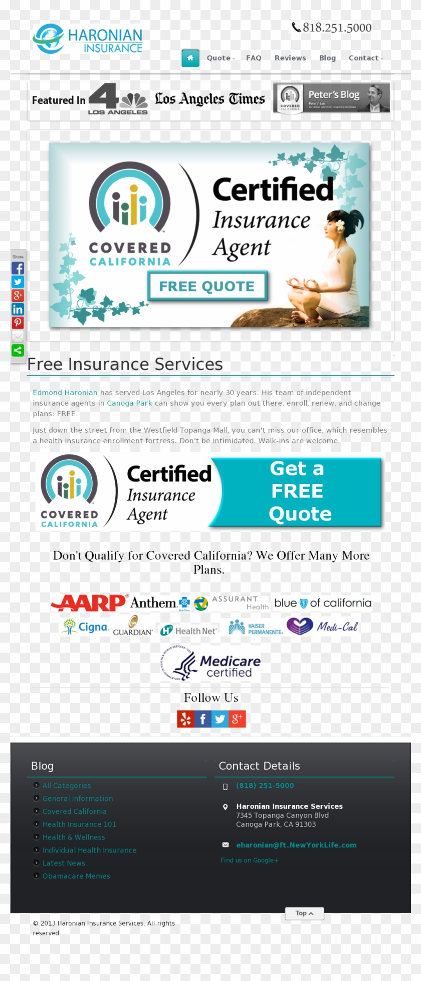 Eharonianinsurance Competitors, Revenue And Employees - Covered California Clipart #4298294
