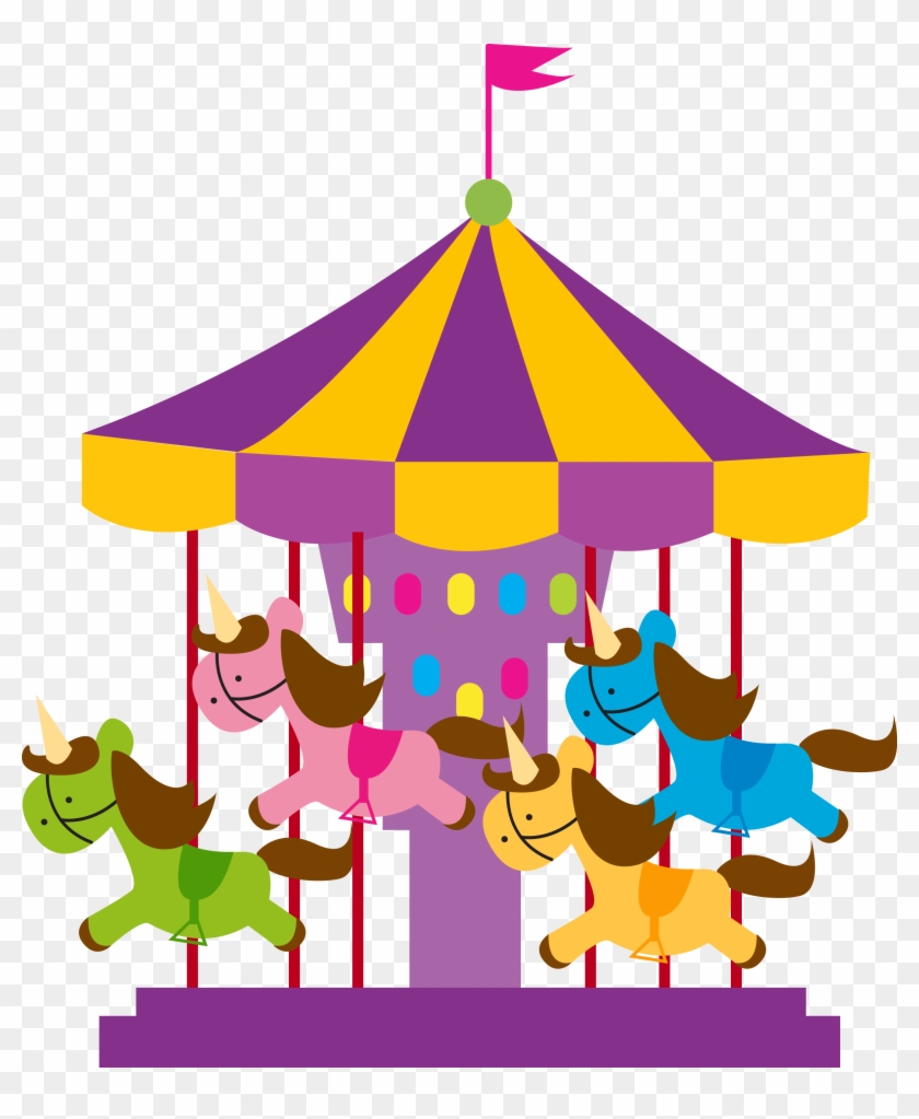 Image Library Stock Merry Go Round Clipart Carnival - Carousel Png Transparent Png #4298693