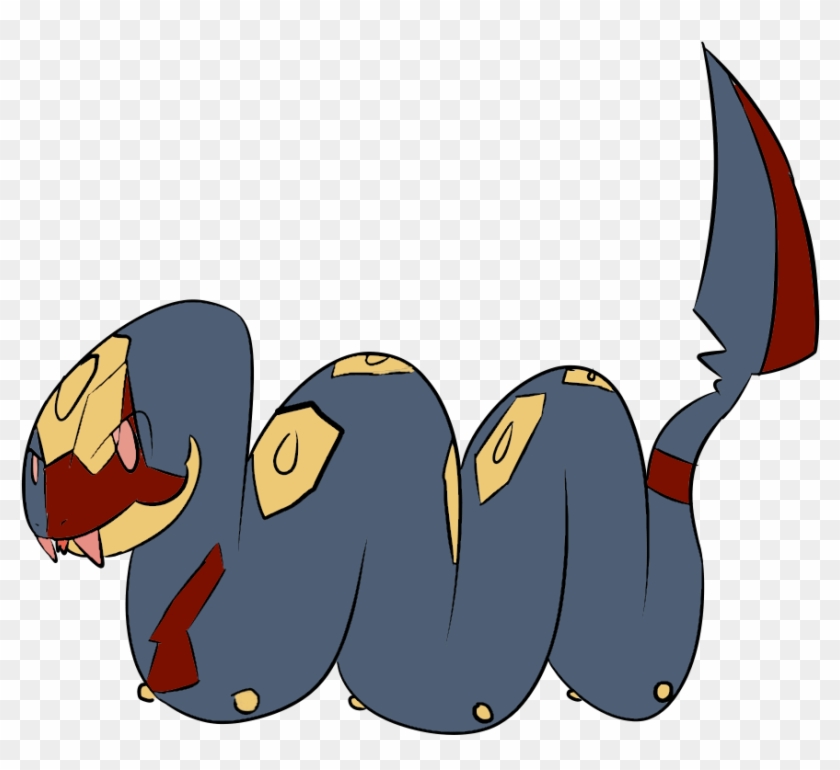 Seviper Pokesona - Cartoon Clipart #4298785