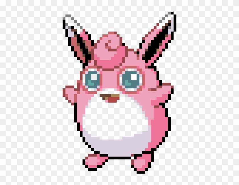 Wigglytuff - Wigglytuff Pixel Art Clipart