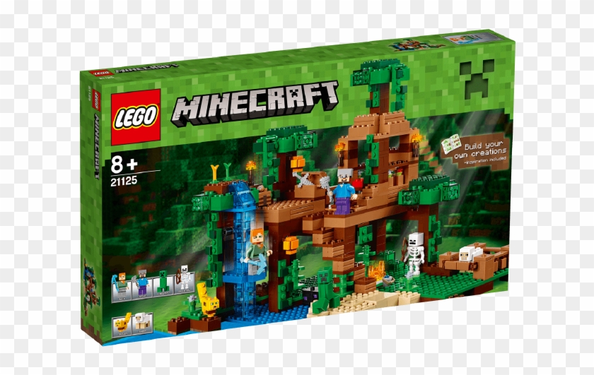 Minecraft Jungle House, Lego Minecraft, Minecraft Gifts, - Lego Minecraft 21132 Clipart #4299514