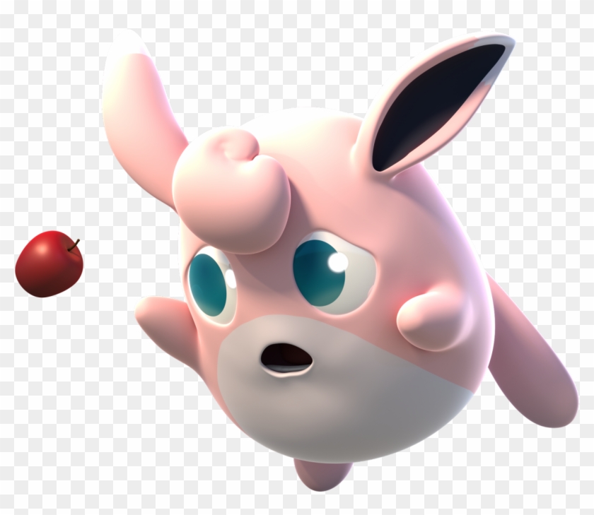 Wigglytuff Joins My Header - Cartoon Clipart