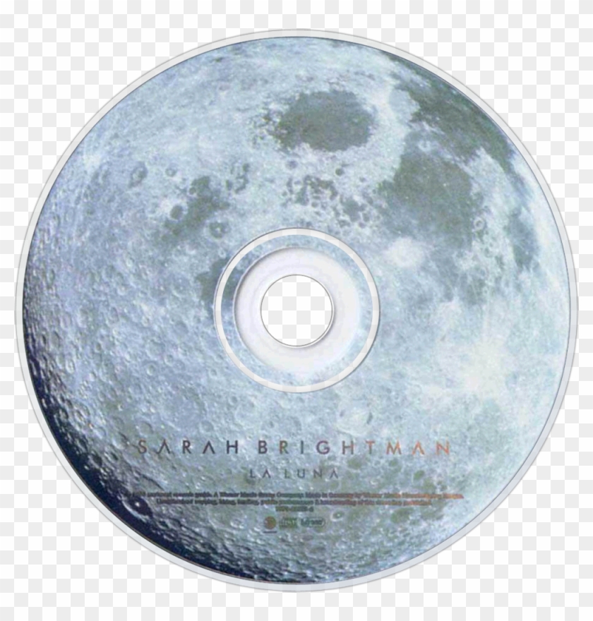 Sarah Brightman La Luna Cd Disc Image - Sarah Brightman La Luna Disc Clipart #4299683