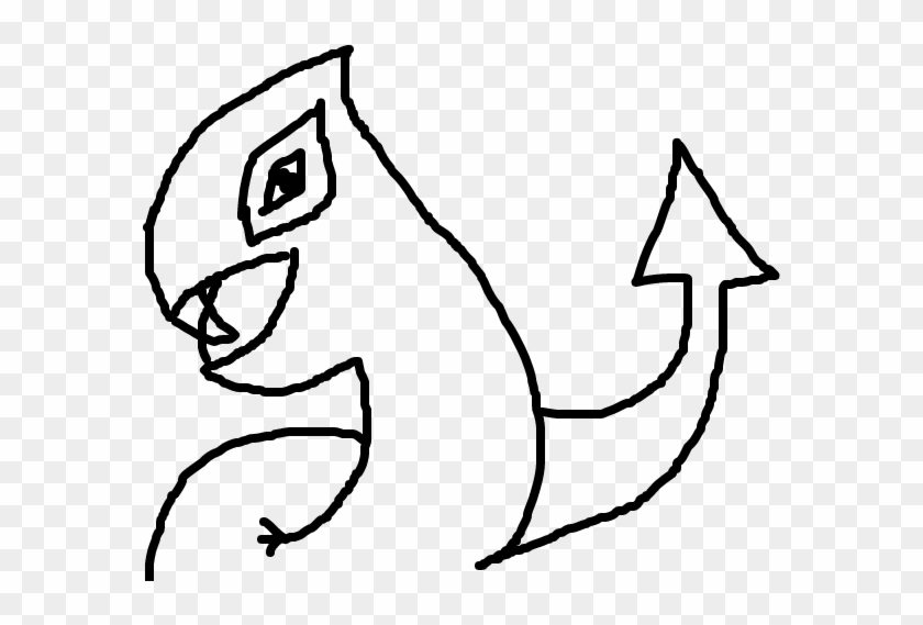 Seviper - Line Art Clipart