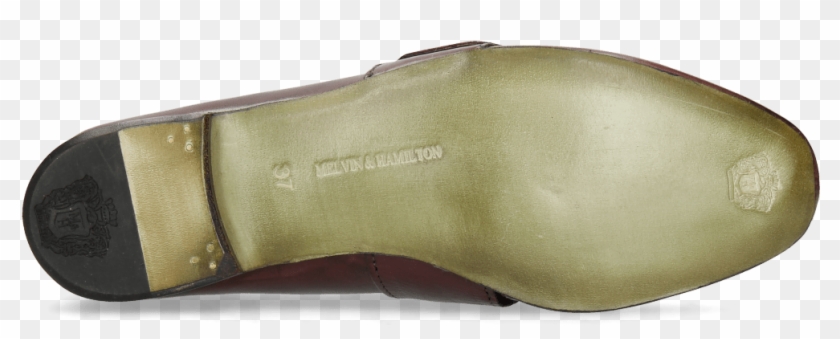 Loafers Luna 2 Burgundy Bee Gold - Ballet Flat Clipart