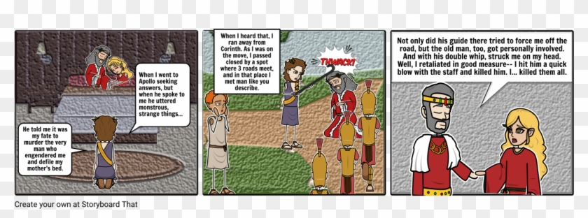 Oedipus The King - Cartoon Clipart #4299973