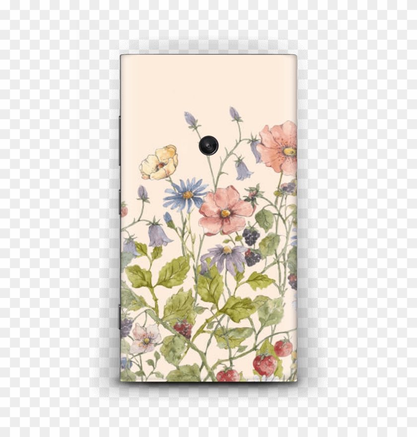 Spring Flowers Skin Nokia Lumia - Birds Art Clipart #430388