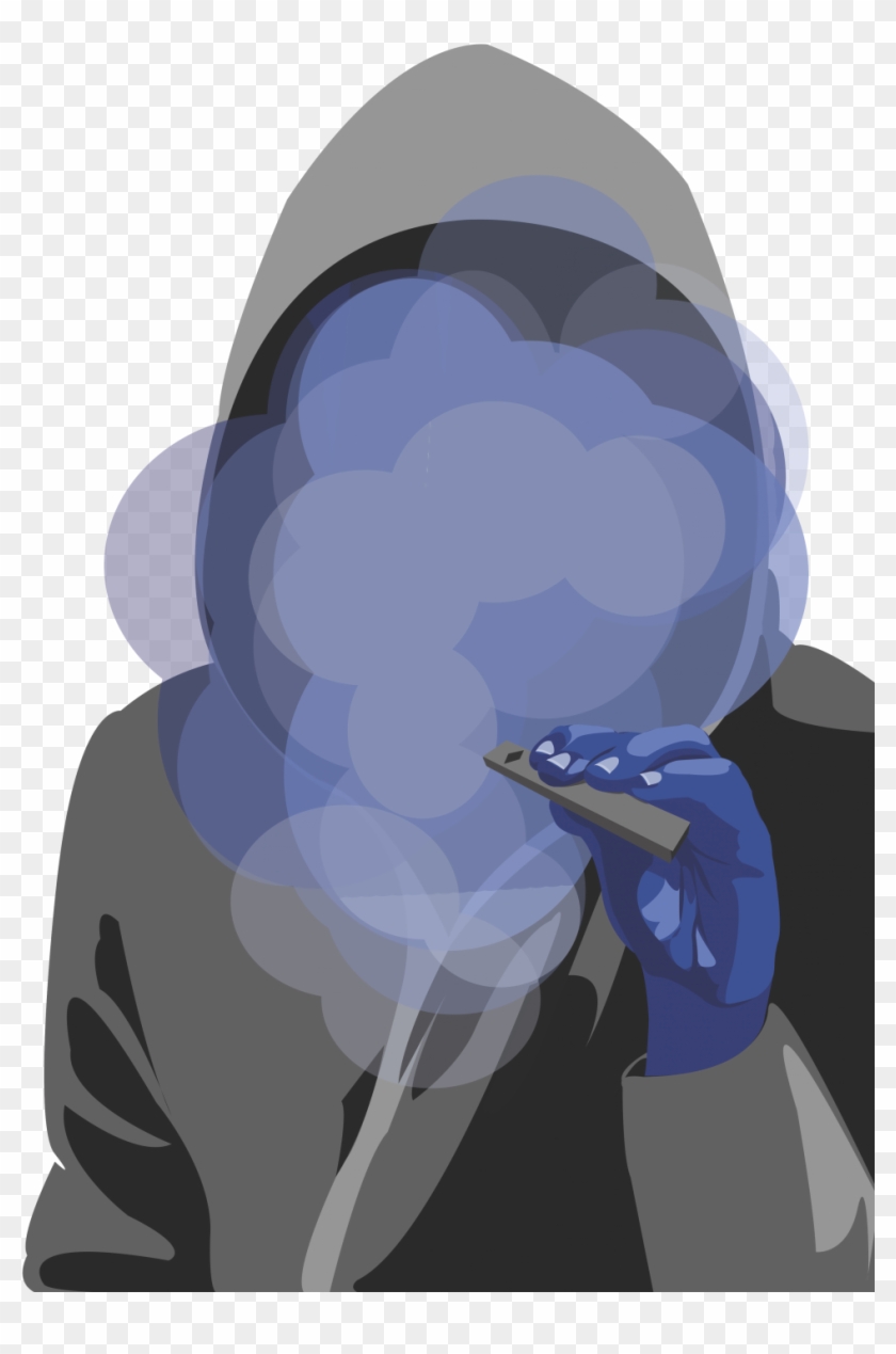 Central Times - Man Vaping Cartoon Clipart (#430426) - PikPng