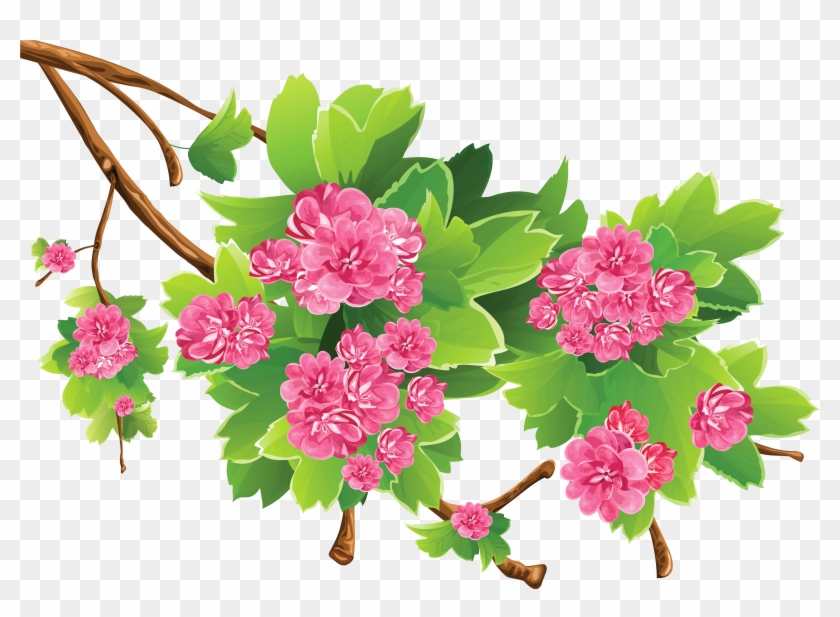 Spring Branch Transparent Png Clipart Picture - Spring Clipart Transparent Background #430569