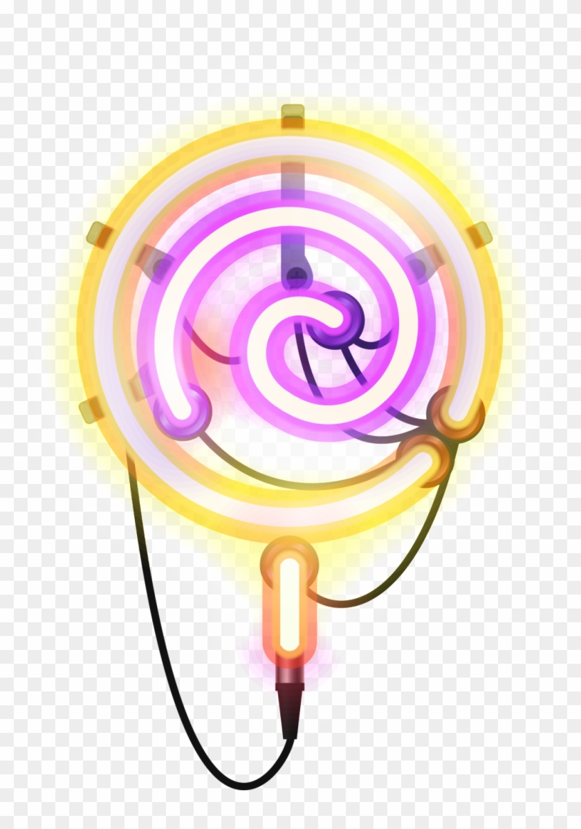 Two Color Watercolor Hand Painted Tube Transparent Clipart