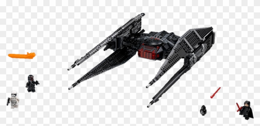 You Will Earn 13 Reward Points By Buying This Product - Kylo Rens Tie Fighter Clipart