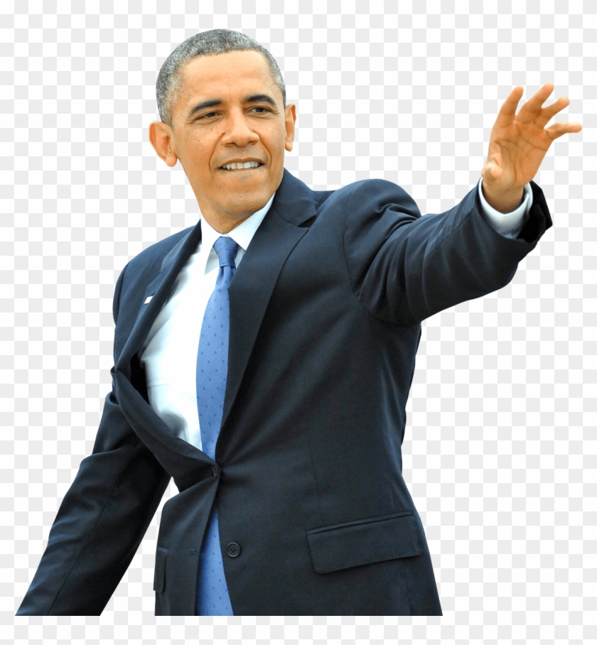 Barack Obama Waving - Barack Obama No Background Clipart #431052