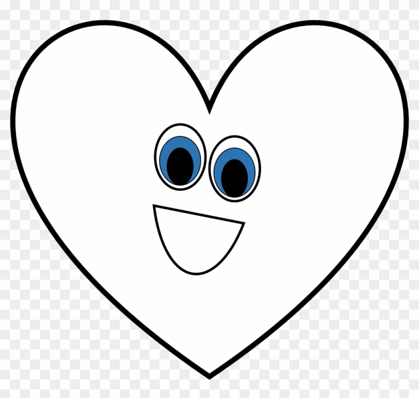 Graphic Freeuse Library Heart Shape Clipart Black And - Heart - Png Download