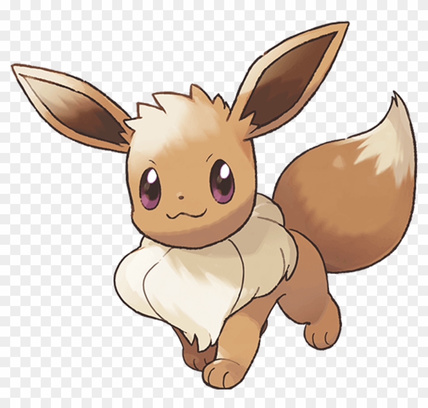 Eevee Sticker - Let's Go Eevee Art Clipart #431148