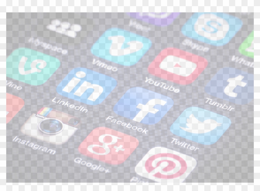 Hero Social Icons - Many Social Media Accounts Do You Have Clipart #431430