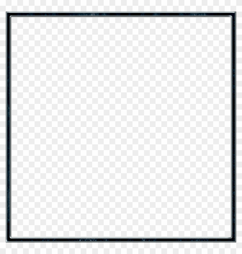 Square White Frame Png - Black Square Frame Png Clipart