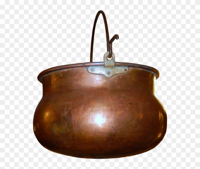 Boiler, Copper Boiler, Copper, Shiny, Cook, Fire, Png - Kupferkessel Clipart