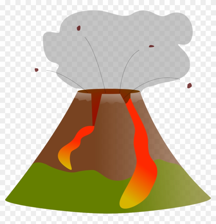 File - Volcano - Svg - Volcano Clip Art - Png Download #432666