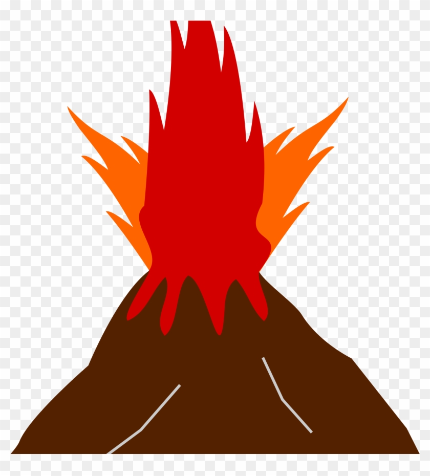 Volcano Clipart Vulcano - Volcano Png Icon Transparent Png #432743