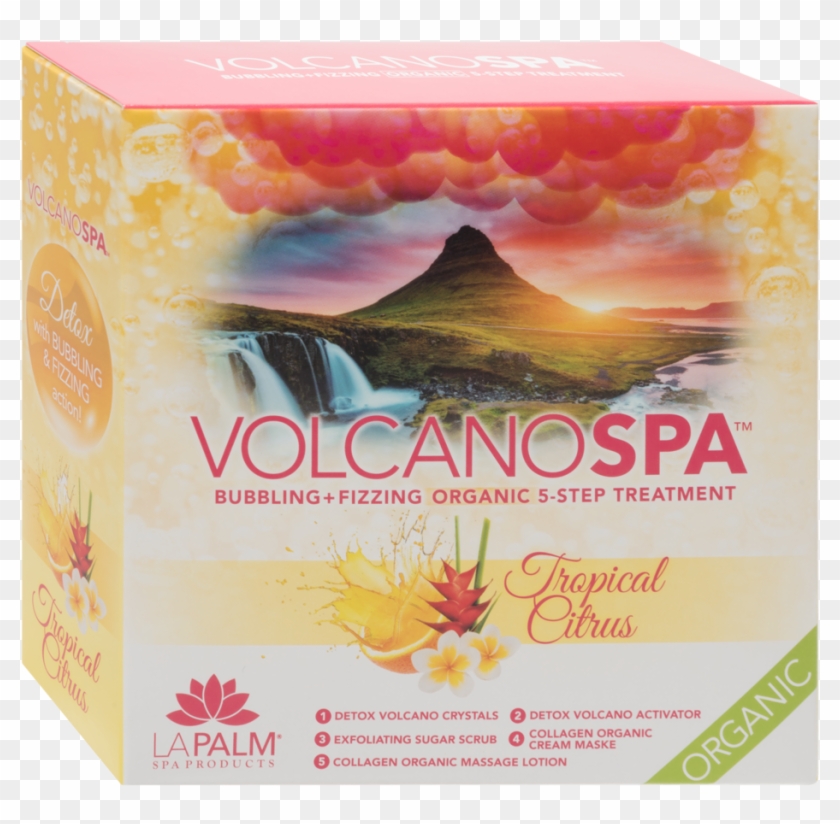 Volcano Spa Tropical Citrus - La Palm Volcano Spa Clipart #432791