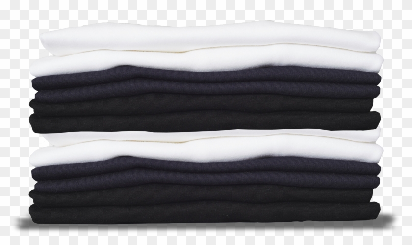 Heavy Cotton - Pile Of Black Shirts Clipart #433031