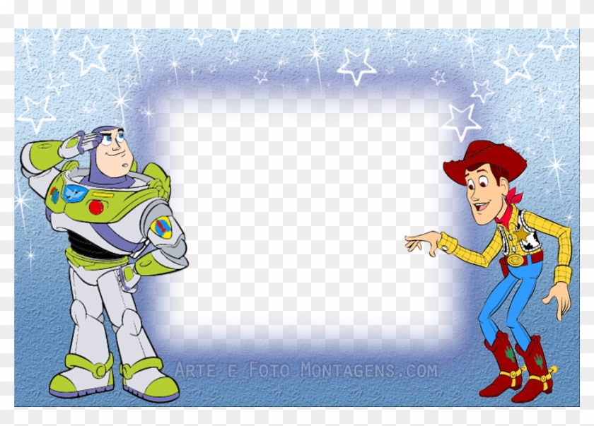 Montagem Para Fotos - Moldura Toy Story Clipart #433068