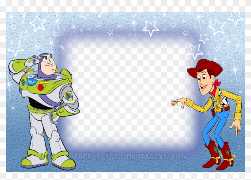 Montagem Para Fotos - Moldura Toy Story Clipart