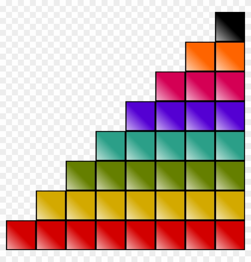 Big Image - Colorful Stairs Png Clipart #433111