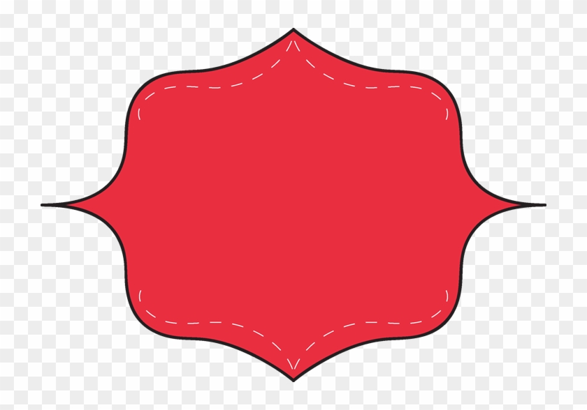 Red Clip Art Frame - Png Download