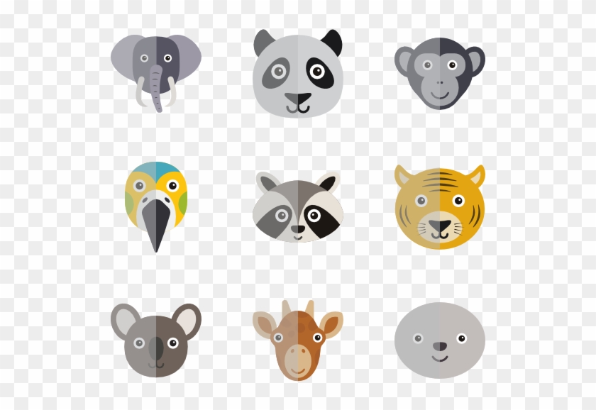 Cute Animal Elements - Cute Animals Png Clipart