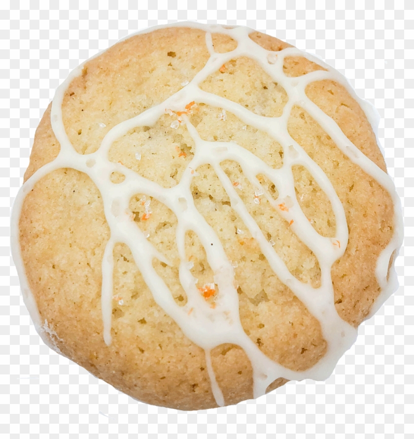 Orange Vanilla Sugar Cookie - Bun Clipart #434480