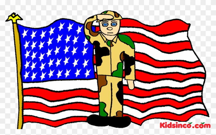Graphic Memorial Day 2017 Clipart - American Soldier Clipart - Png Download #434642