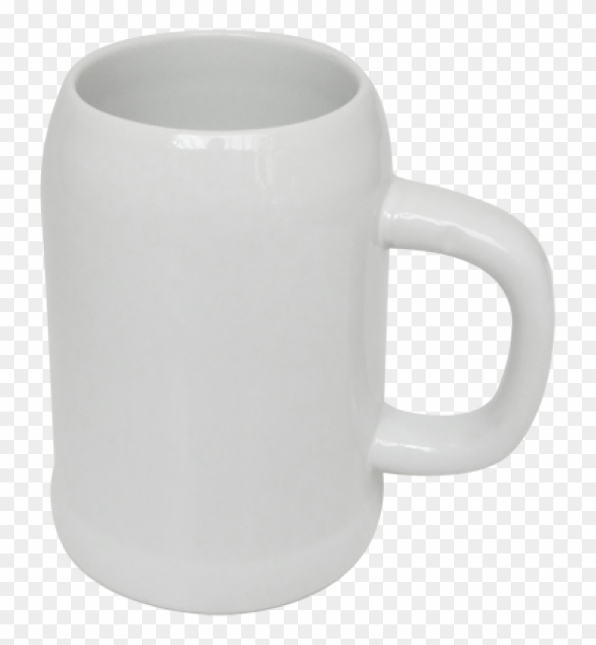 Ceramic Beer Mug - White Ceramic Beer Mug Clipart