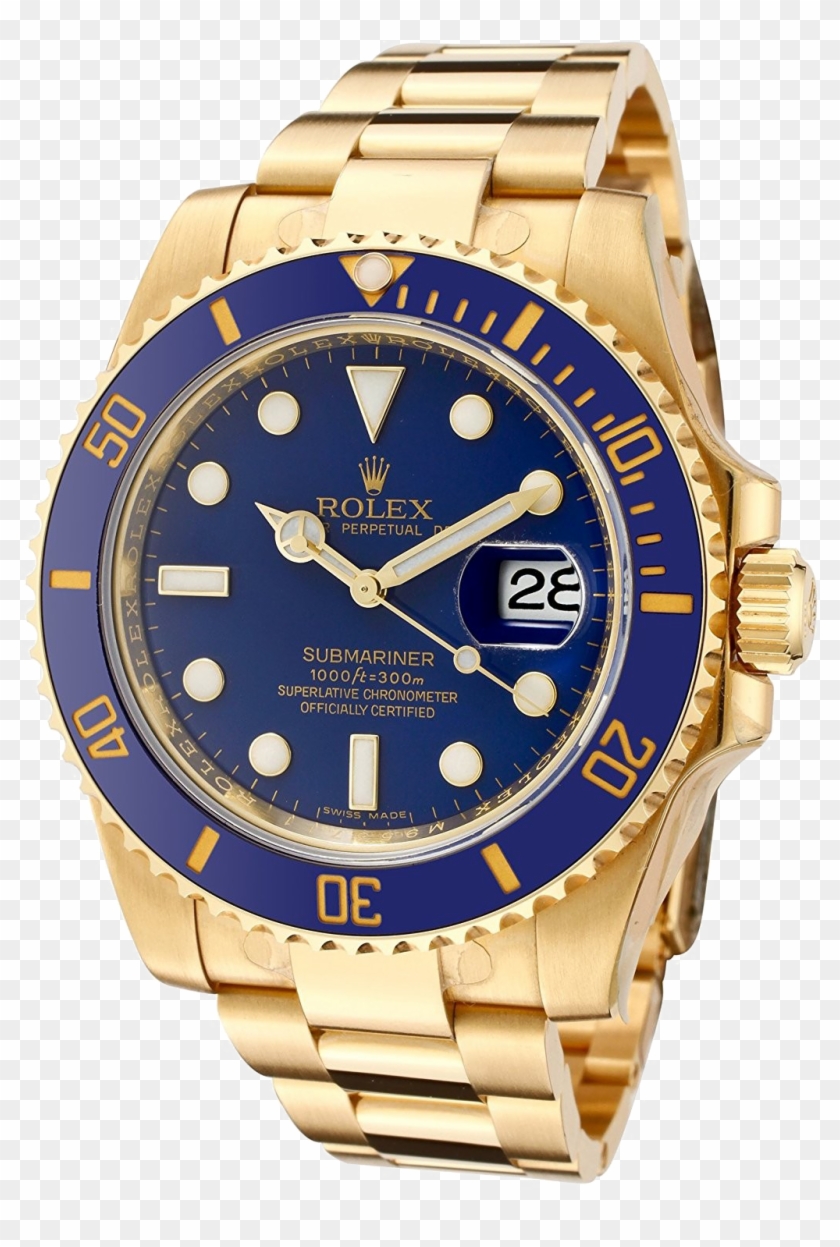 Rolex Transparent Image - Rolex Submariner Solid Gold Clipart #434728
