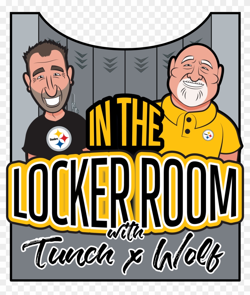 In The Locker Room With Tunch & Wolf - Cartoon Clipart #434978