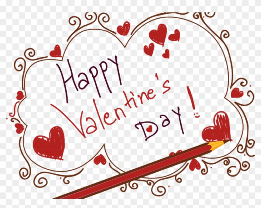 Happy Valentine's Day Png Transparent Images - Valentine's Day Art Png Clipart