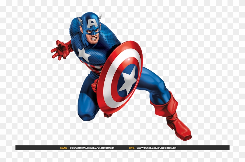 Capitao America Png - Comic Captain America Art Clipart #435094