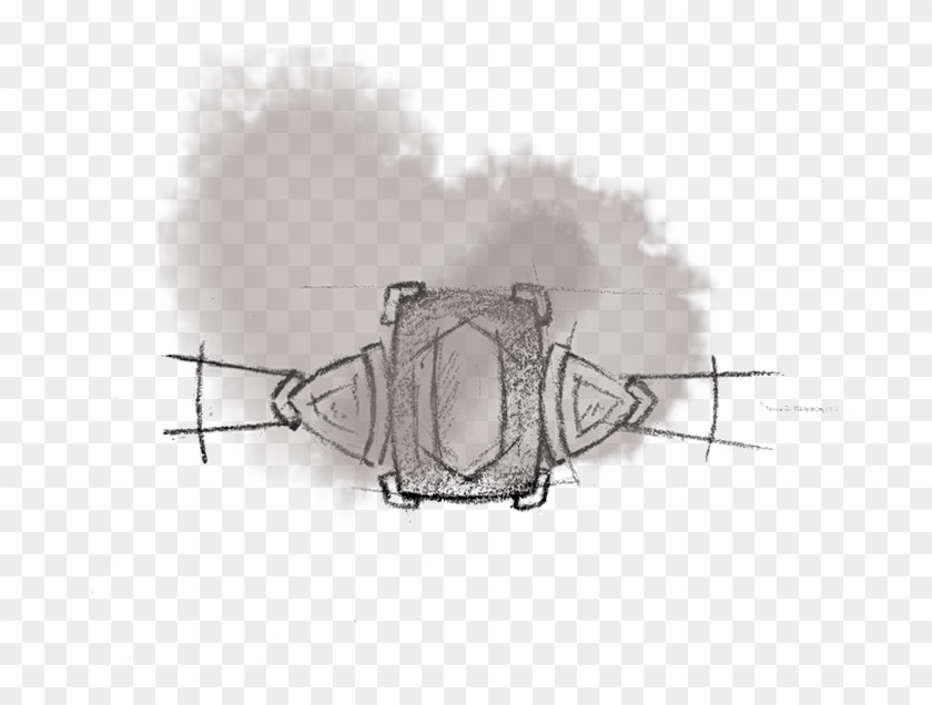 Filigree Coloured Stones - Sketch Clipart