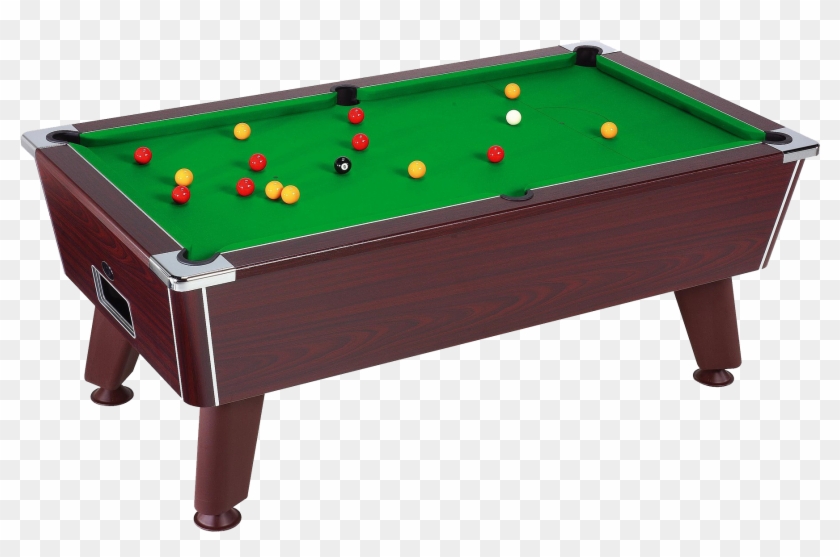 Graphic Free Stock Pool Table Clipart - Billiard Tables Clip Art - Png Download