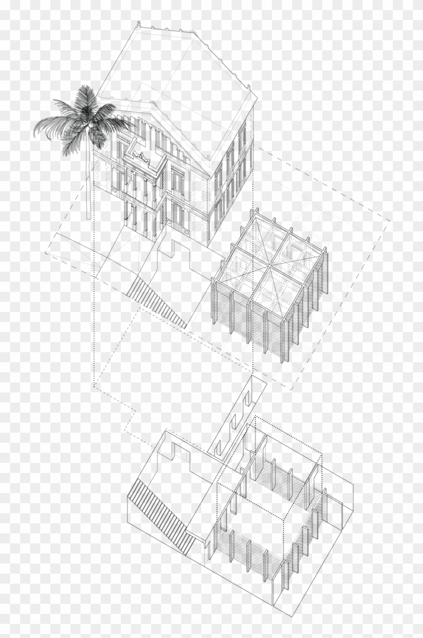 Clip Art Royalty Free Download Axon Drawing Construction - Technical Drawing - Png Download
