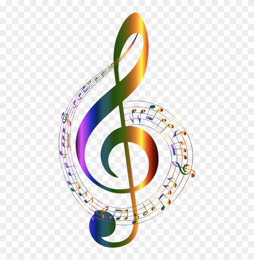 Treble Clef Related Keywords & Suggestions - Musical Note Clipart #435545