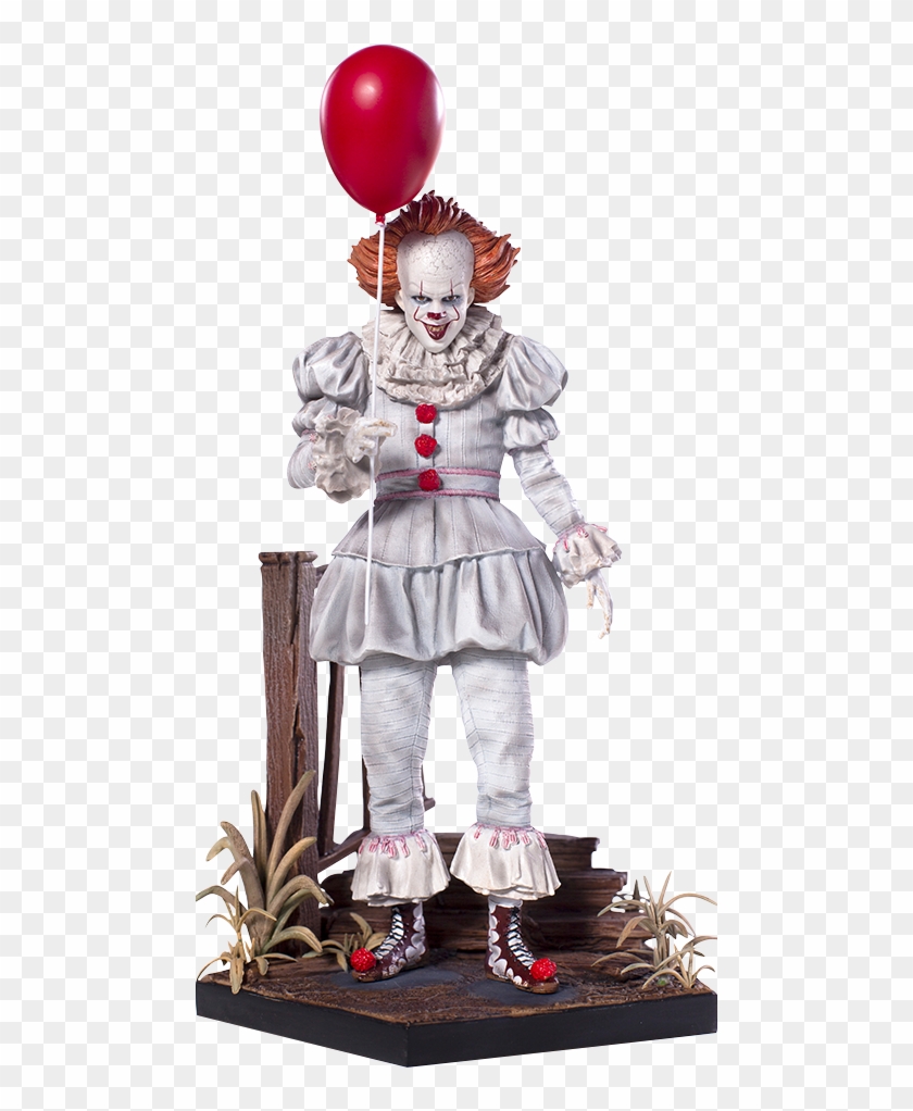 Pennywise Deluxe Statue - Pennywise Statue Clipart #435651