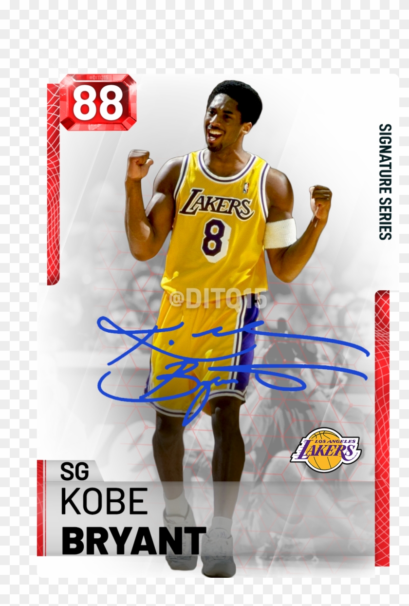 kobe bryant signature jersey