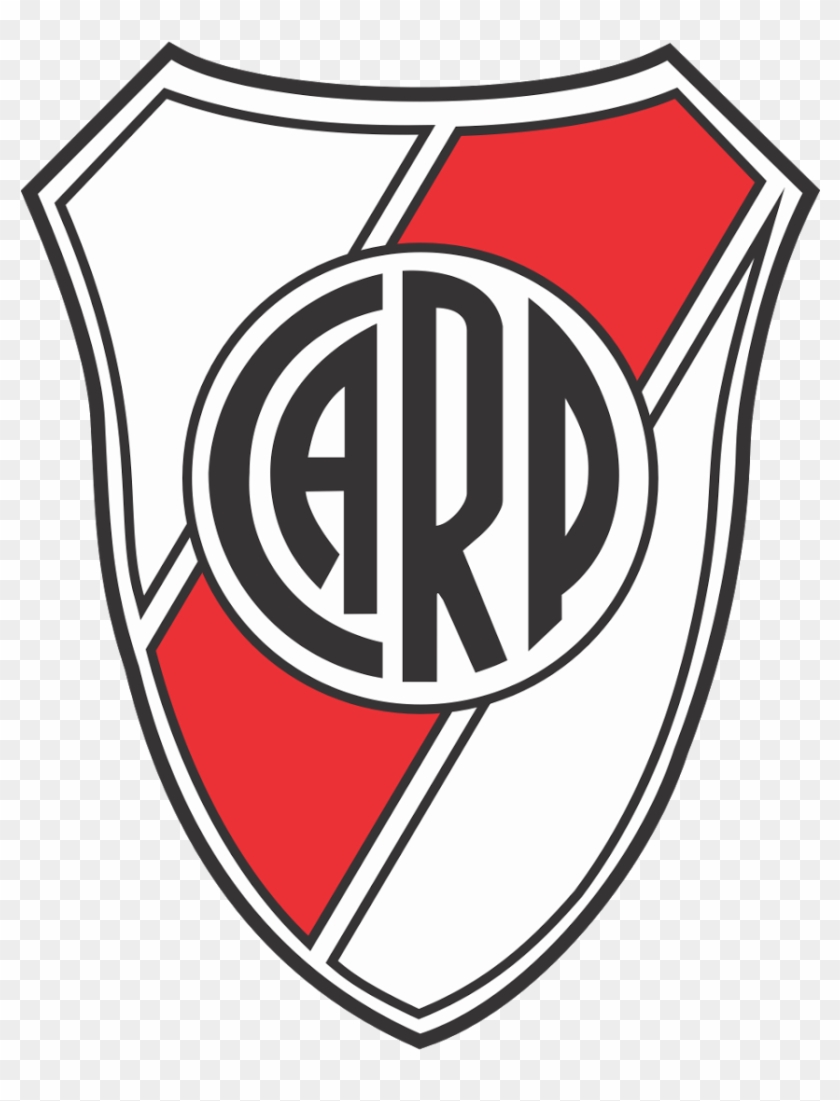 Logo River Plate Escudo Vector Download Free - Club Atlético River Plate Clipart #435816