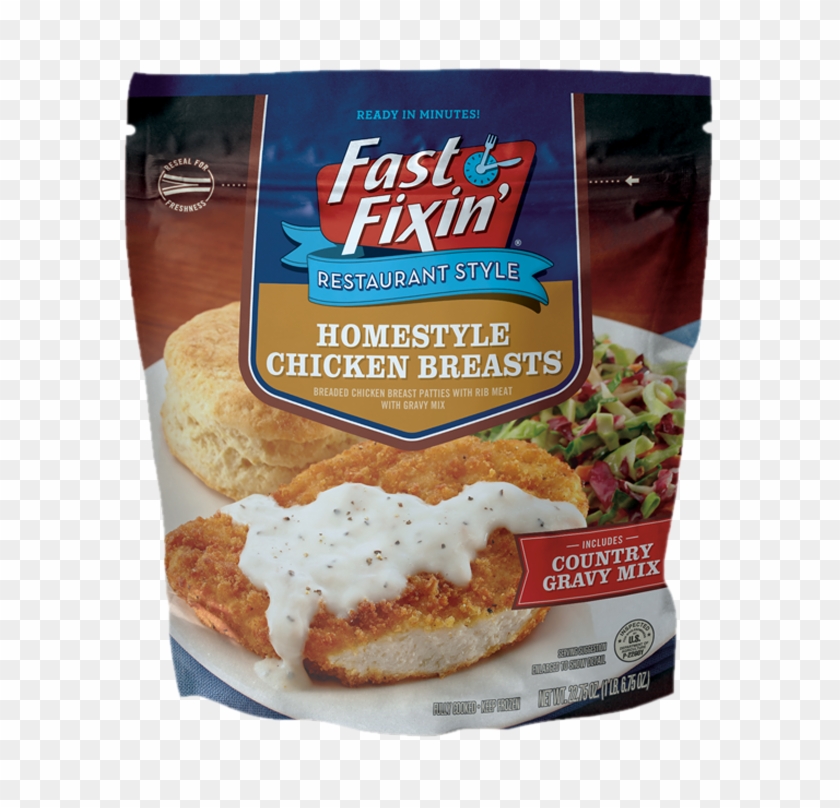 Chicken Fried Chicken Breasts - Fast Fixin Homestyle Chicken Breast Clipart #435883