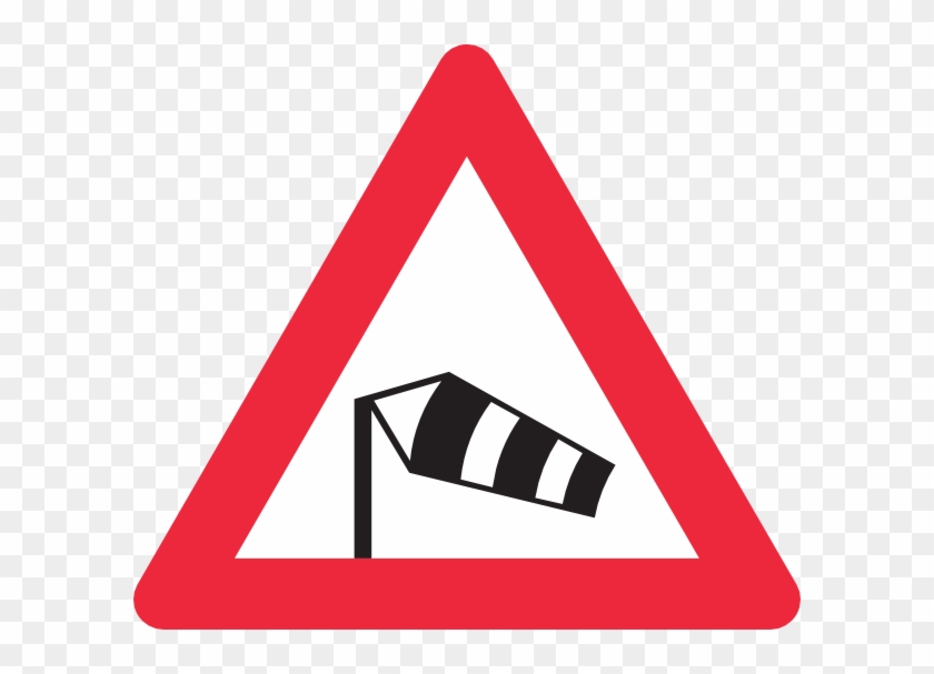 Small - T Junction Road Sign Clipart